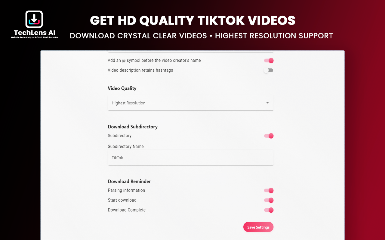How to Download TikTok HD Videos, Audio, and Covers with TokSave